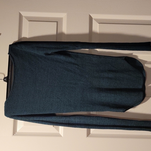 No boundaries ribbed knit longsleeve forest green sz small top blouse - Picture 5 of 5